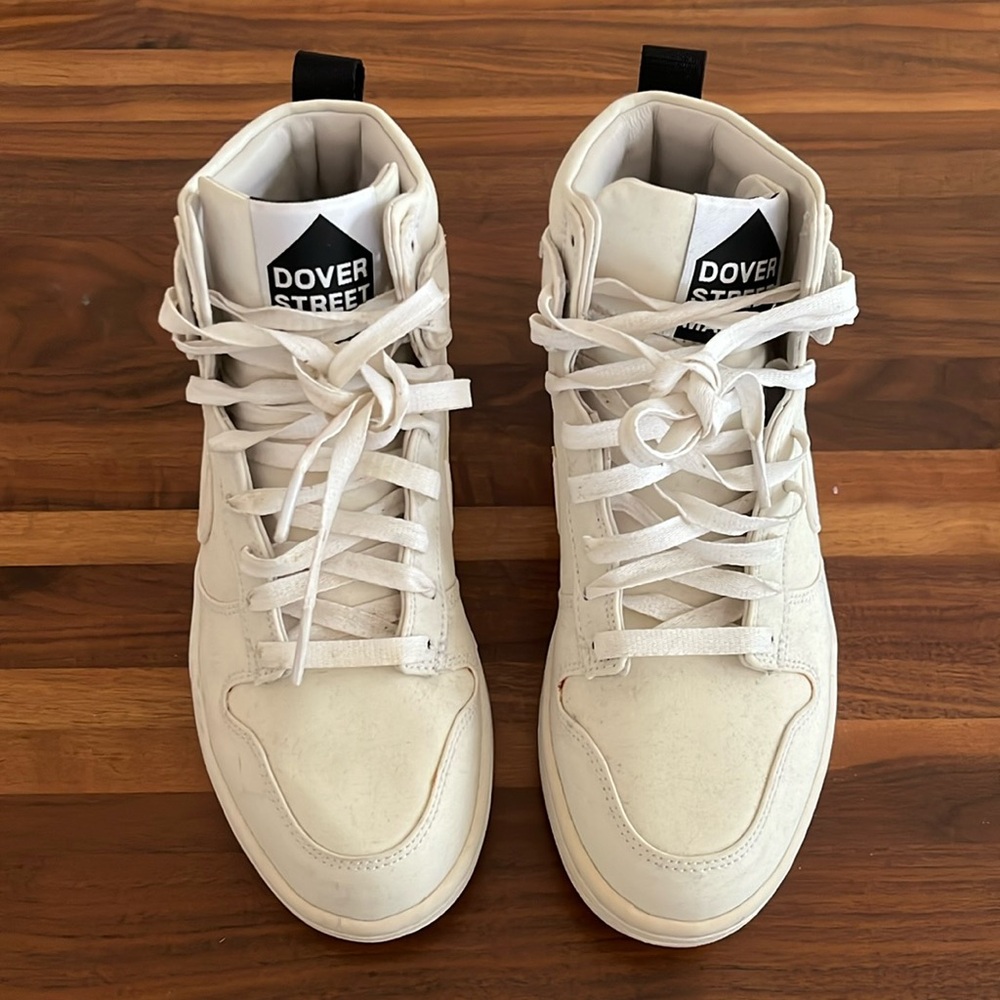 Nike Dunk High Dover Street Market White Size size 5, UK size 4.5